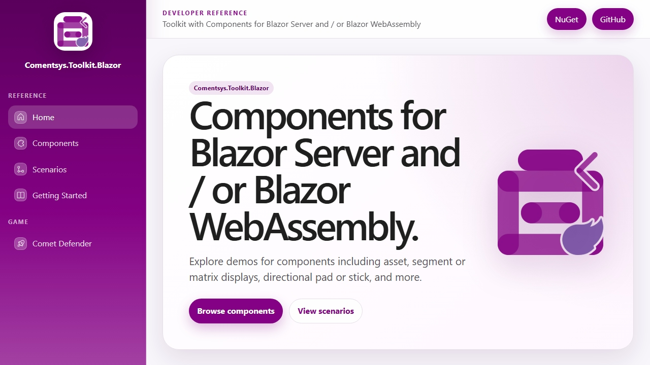Building Comentsys Blazor Toolkit Demo