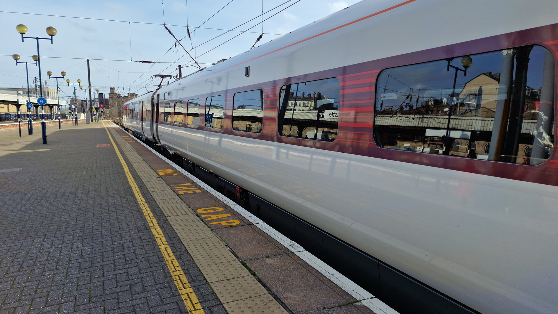 Back of LNER Azuma