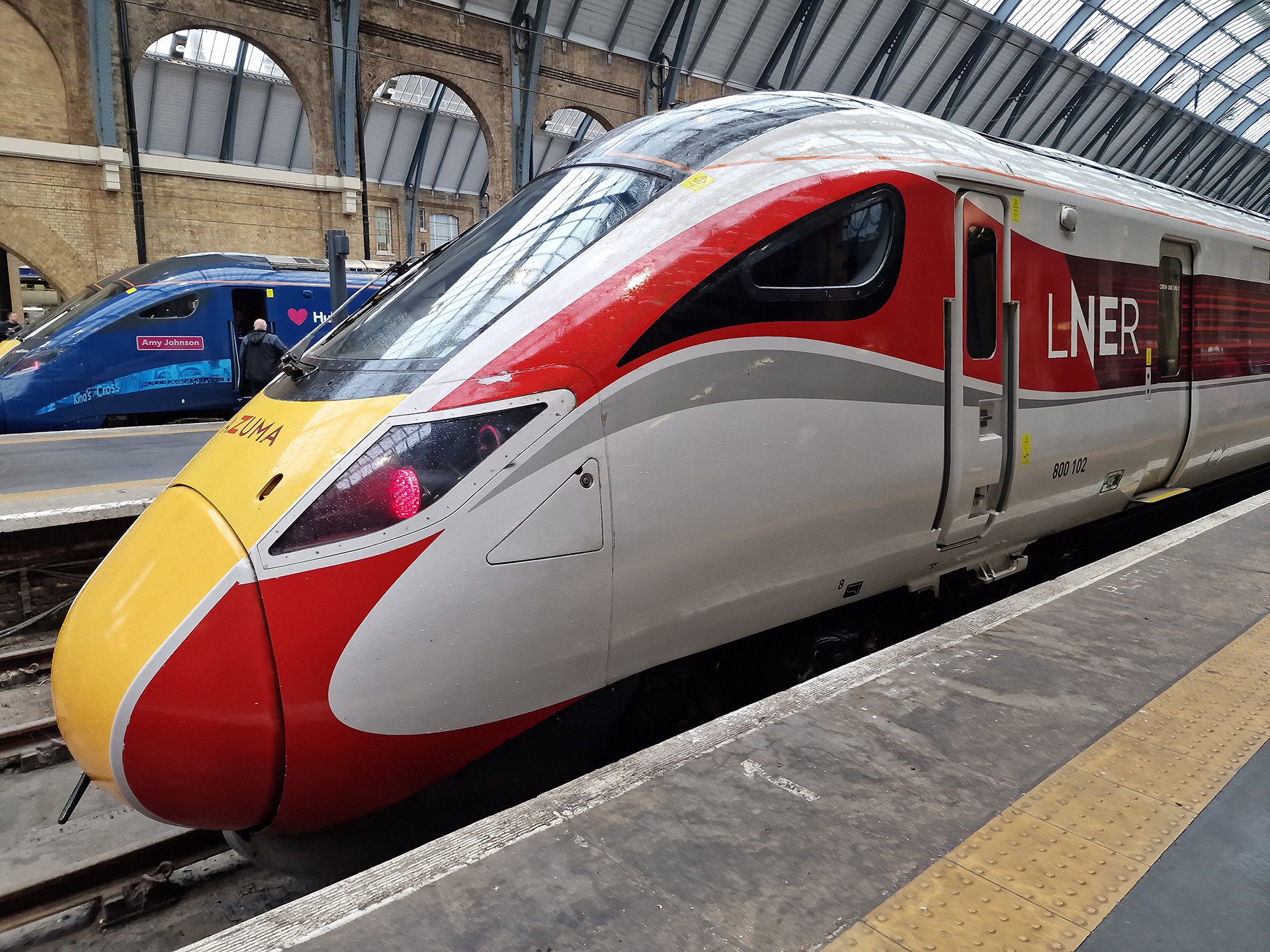 Front of LNER Azuma