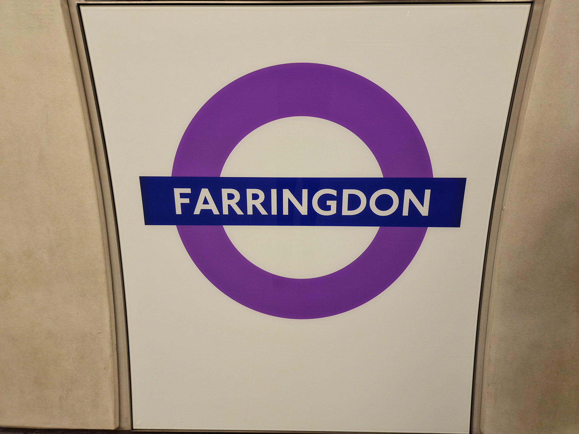 Farringdon Elizabeth line