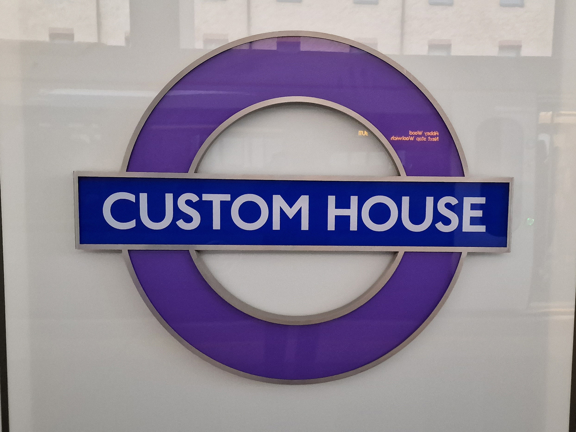 Custom House Elizabeth line