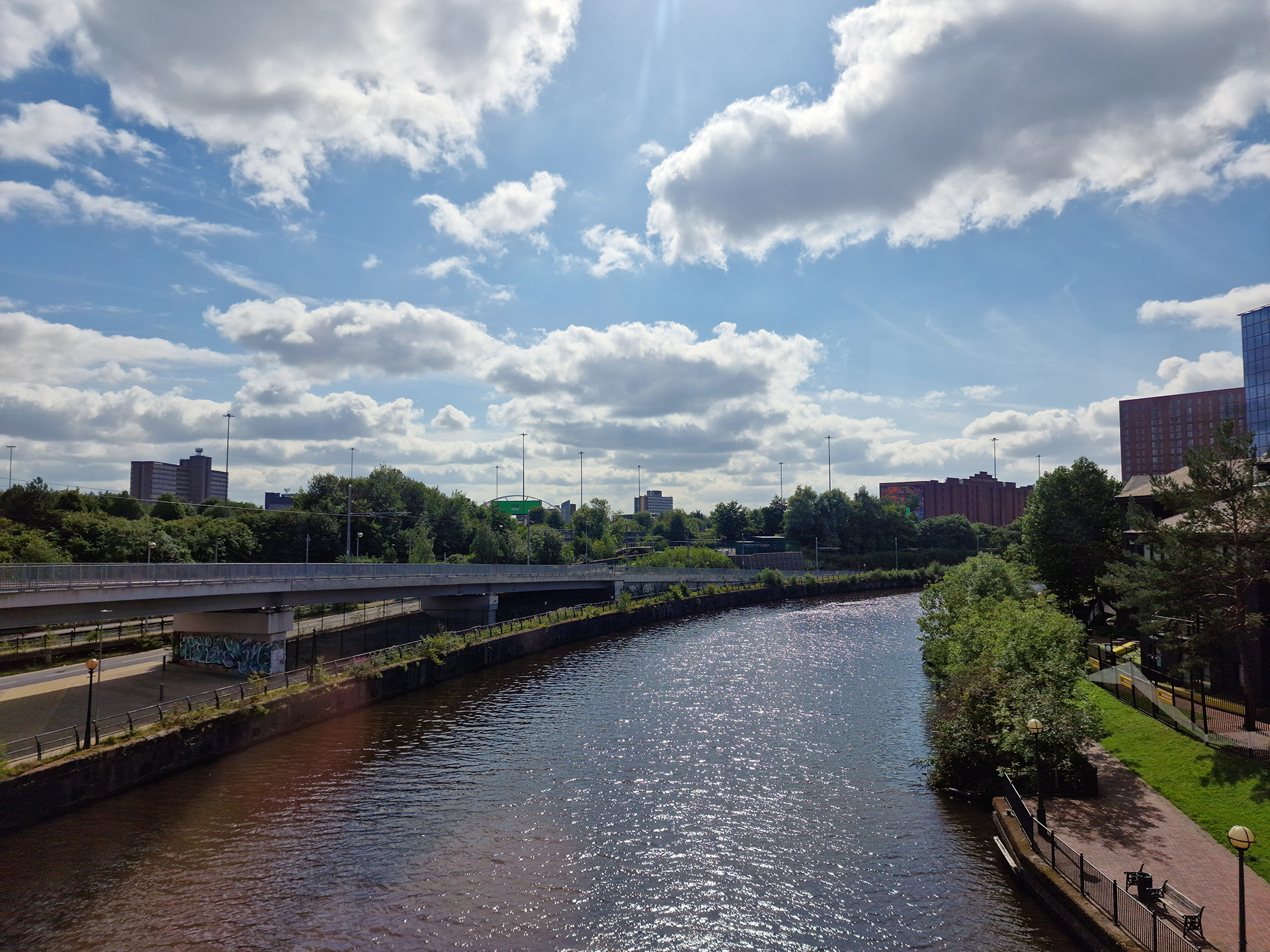 View from Tram of Canal