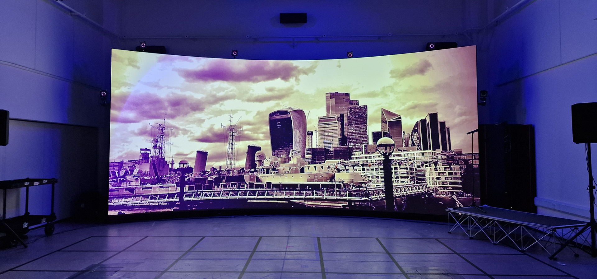 Advanced Media Production LED Wall