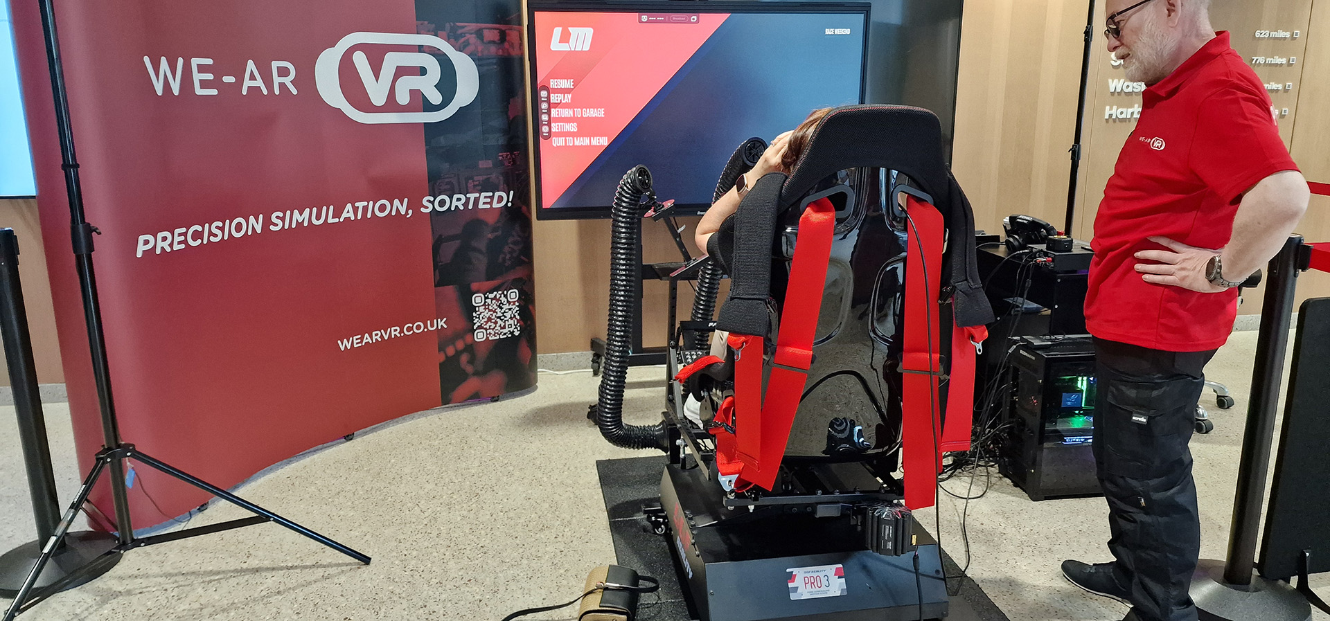 WE-AR Racing Simulator
