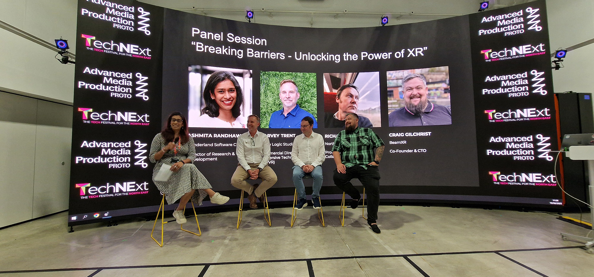Ashmita Randhawa, Harvey Trent, Richard Laing & Craig Gilchrist