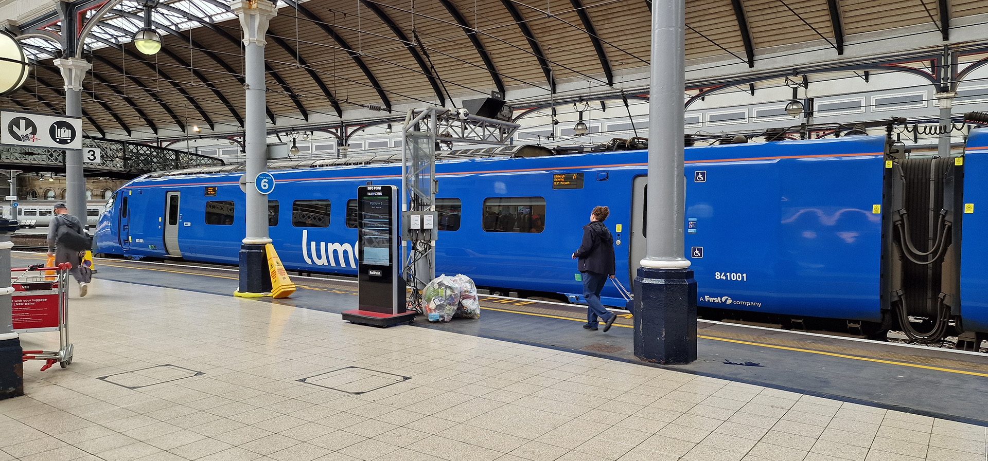 Lumo at Newcastle Station